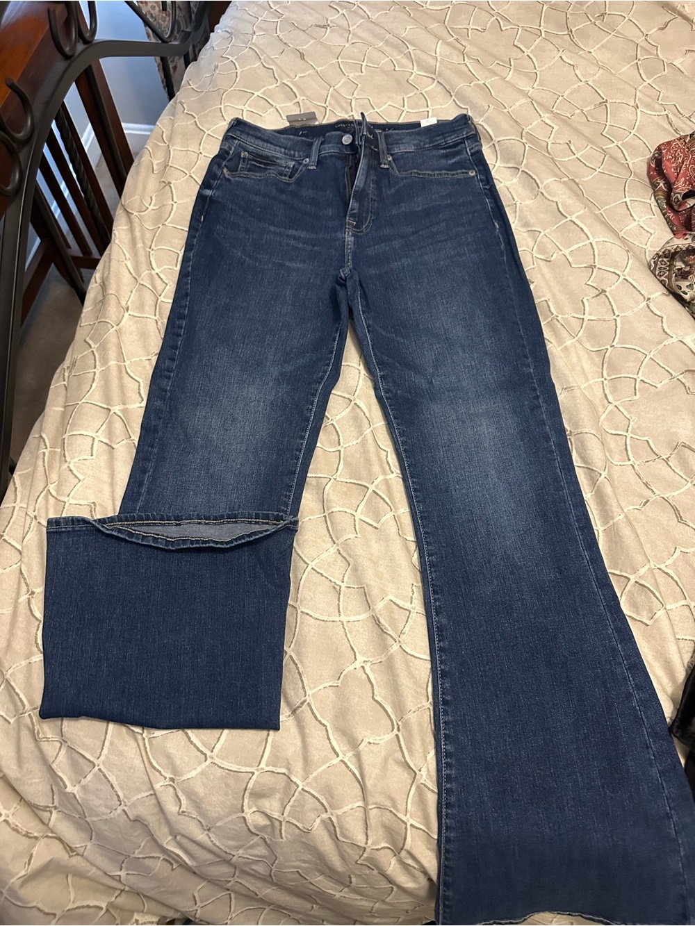 Lucky Brand Dark Blue Flare Jeans